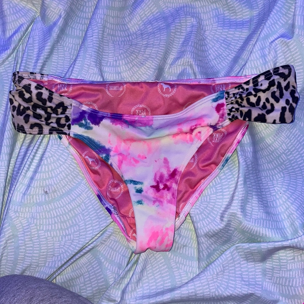 Pink bathing suit bottoms